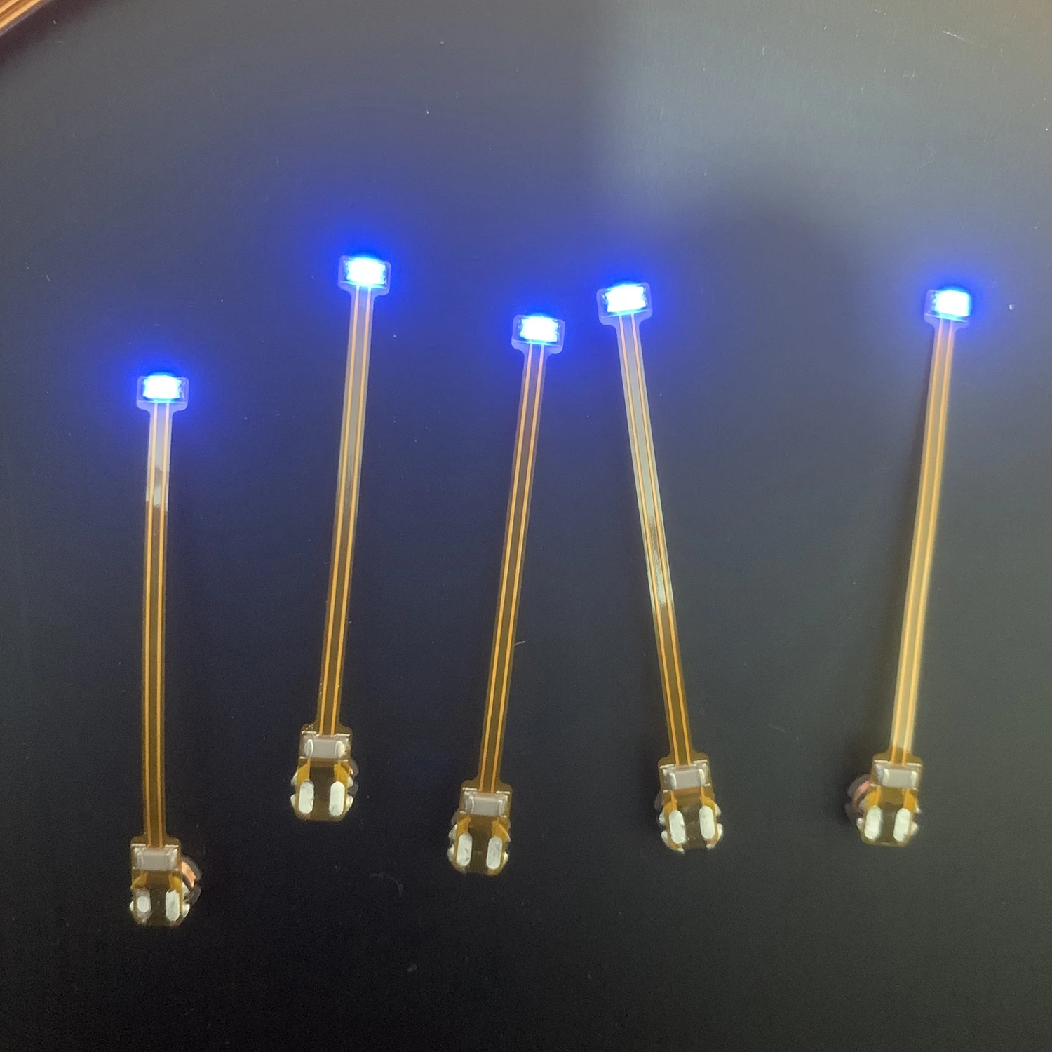 5pcs x FPC Беспроводное питание индуктивный прием светодиодные лампы декоративные