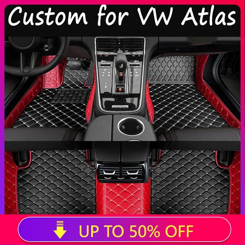 Автомобильные коврики для Volkswagen VW Atlas Teramont CA1 2017 ~ 2022 автомобильные внутренние