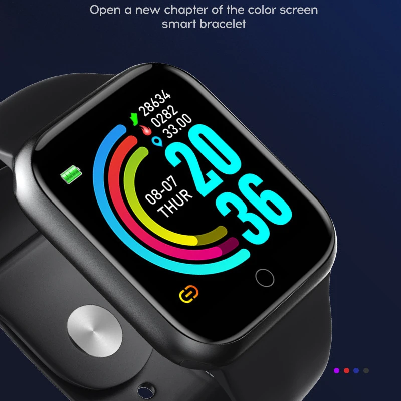 

Smart Heart Rate Bracelet Watches Blood Pressure Movement Bluetooth Watch Gift Electronic Products Sleep Monitoring Smartwach