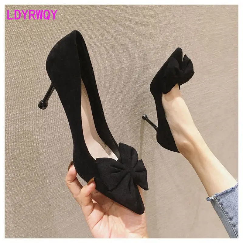 

Женские универсальные туфли на высоком каблуке-шпильке