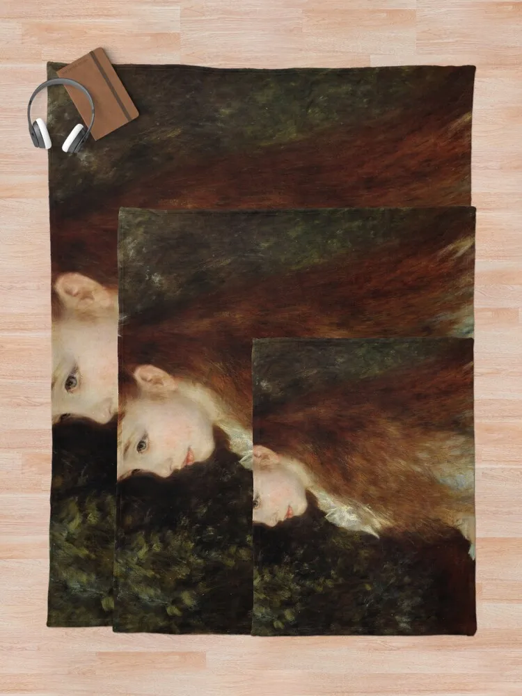 Плед Pierre-Auguste Renoir's Little Irene плед на диван теплый для зимы идеи подарков День