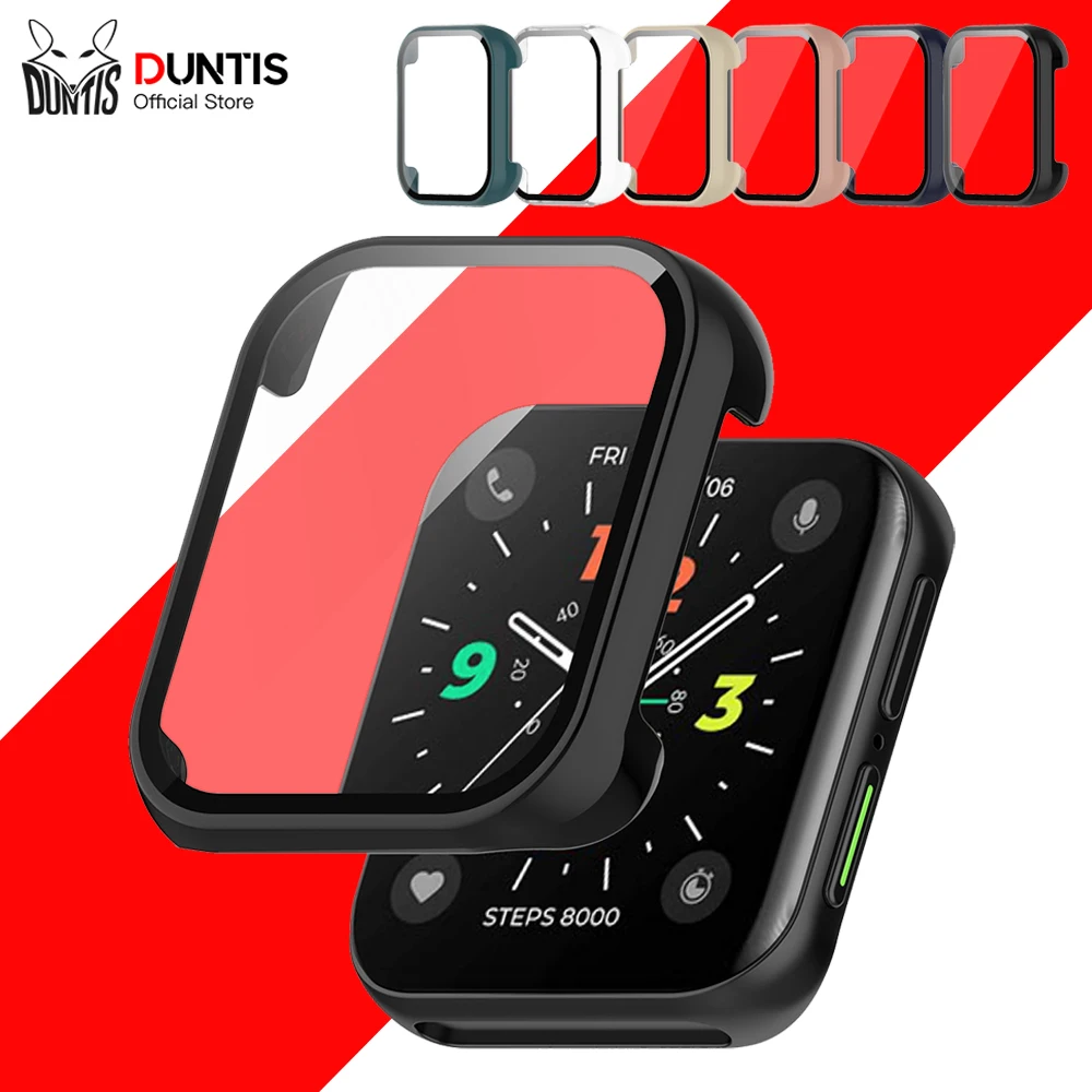 

2-IN-1 Protective Case With Tempered Glass for OPPO Watch 2 42mm 46MM Anti-scratch Screen Protector Cover Case Accessories