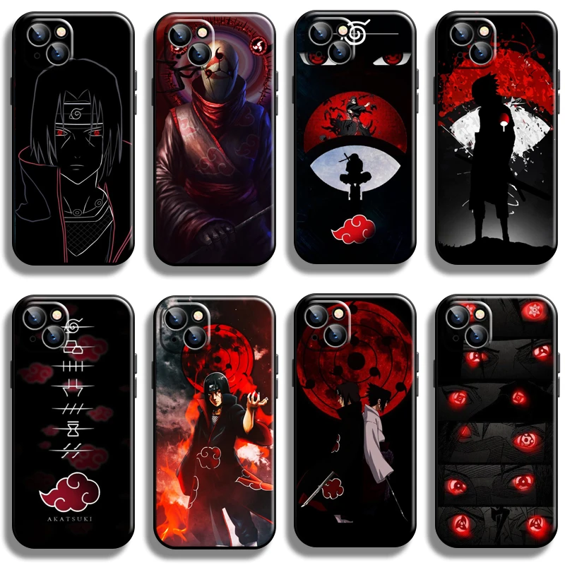 

Naruto Akatsuki Uchiha Itachi For Apple iPhone 13 12 11 Pro 13 12 Mini X XR XS Max 5 6 6S 7 8 Plus SE2020 Phone Case Soft Funda