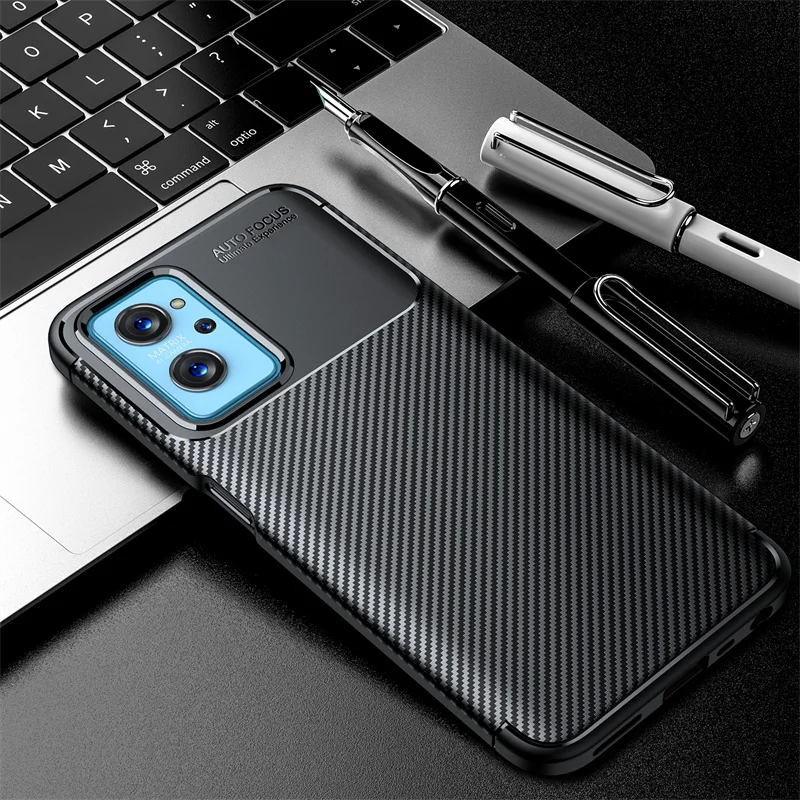 Luxury Business Case For Realme 9i Cover For Realme 9i Case Funda Coque Shell Protective TPU Back Phone Bumper For Realme 9i