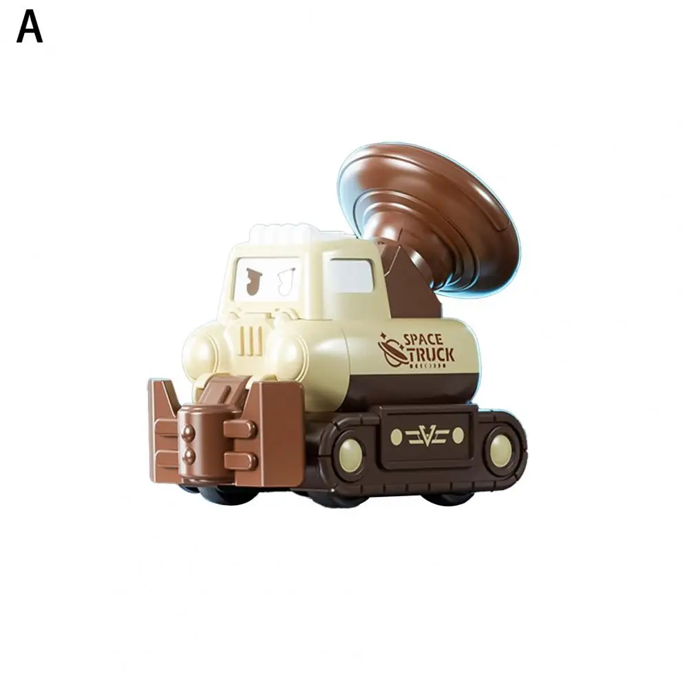 

Fun Mini Cartoon Space Car Toy Kids Toy No Deformation Entertainment