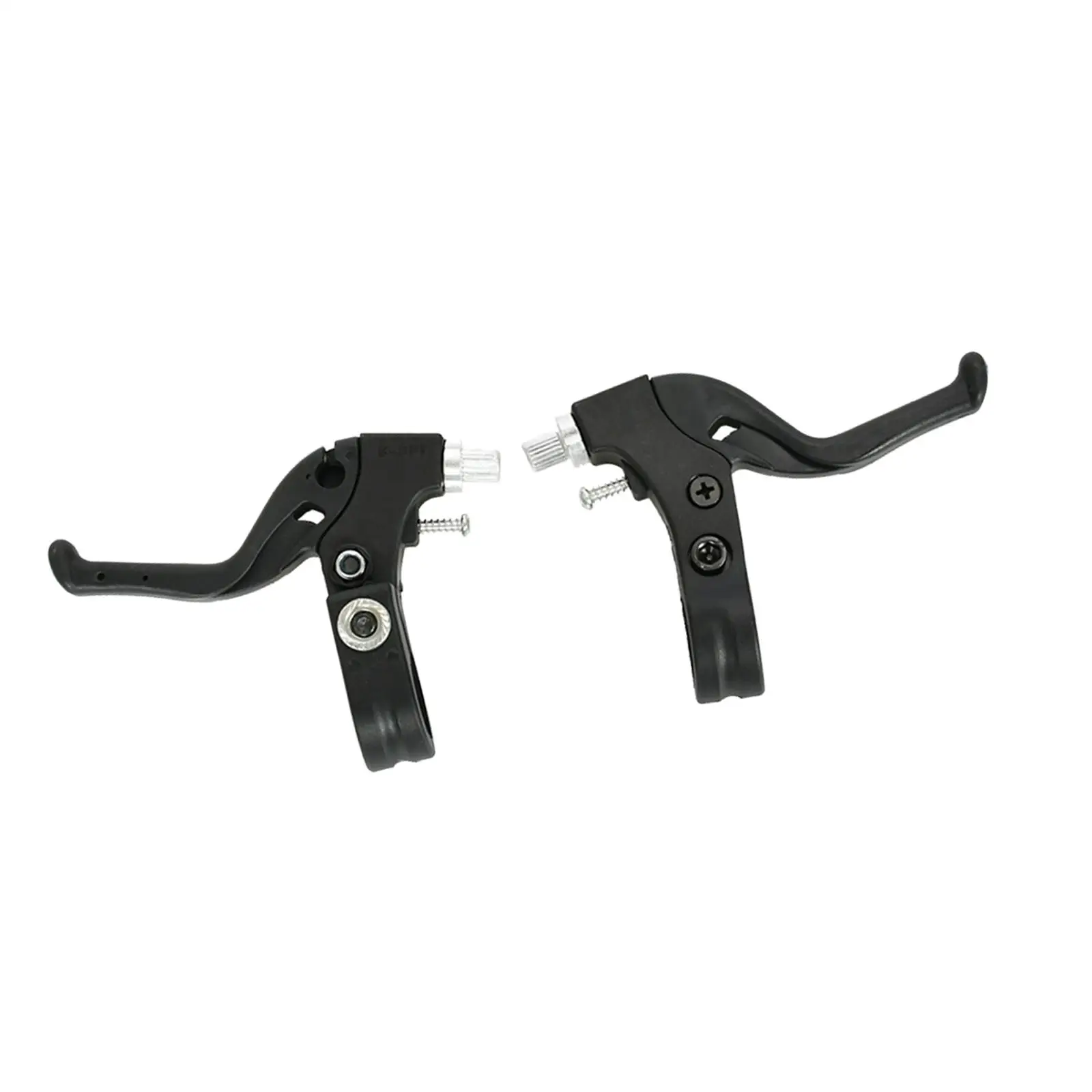 2 Pieces Kids Bike Brake Lever Set Three Finger 22mm Clamp Diameter Hand Brake Lever Cycling Childrens Bike Brake Lever Fittings
