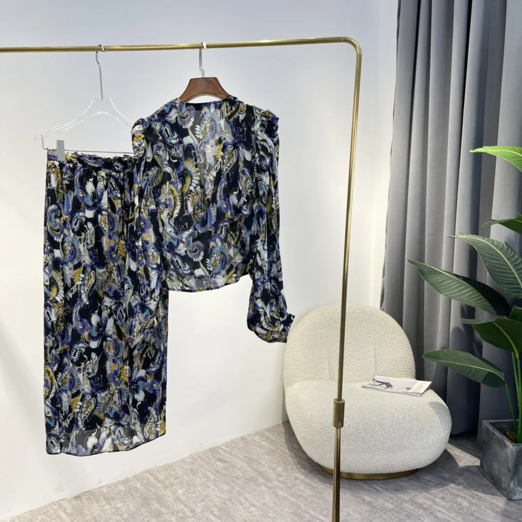 

Top Quality Preorder Unique Design 2023 Spring Summer New Women Fashion Vintage Ladies Set