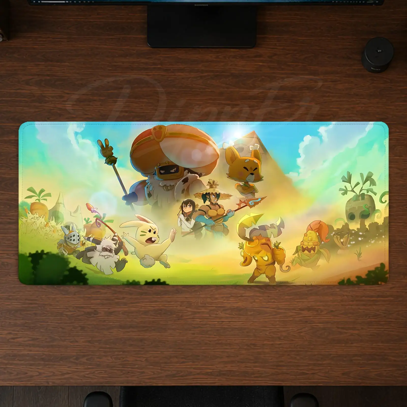 Фото Коврик для мыши Game Dofus, большой офисный коврик для стола, игровой коврик для мыши с резиновой подошвой, нескользящая подушка 900X400 №3