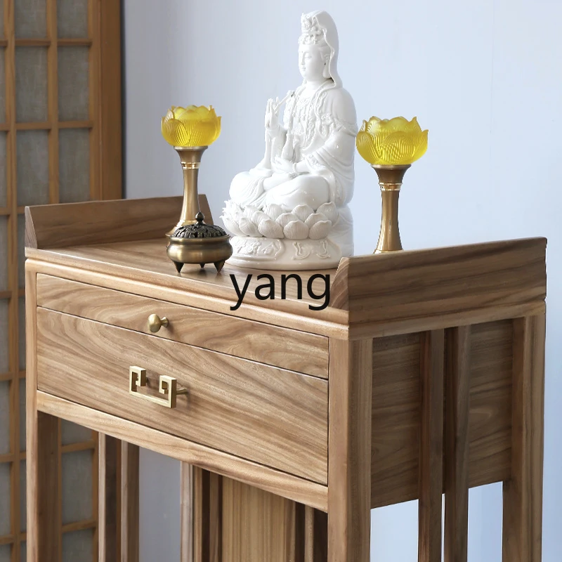 XYY предлагает благовония на столе домашний шкаф с блеском Будды столик для дань