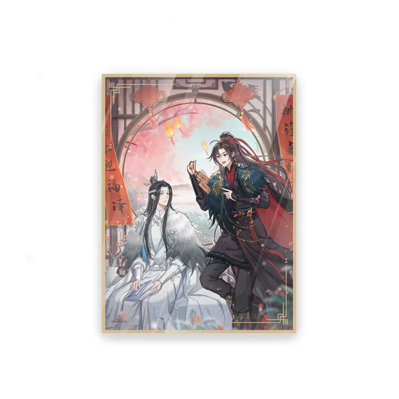 Фото Официальный мерч Sunsyea MDZS Mo Dao Zu Shi: акриловая карточка-значок серии TFXY с Вэй Усянем и Лань Ванцзи №4