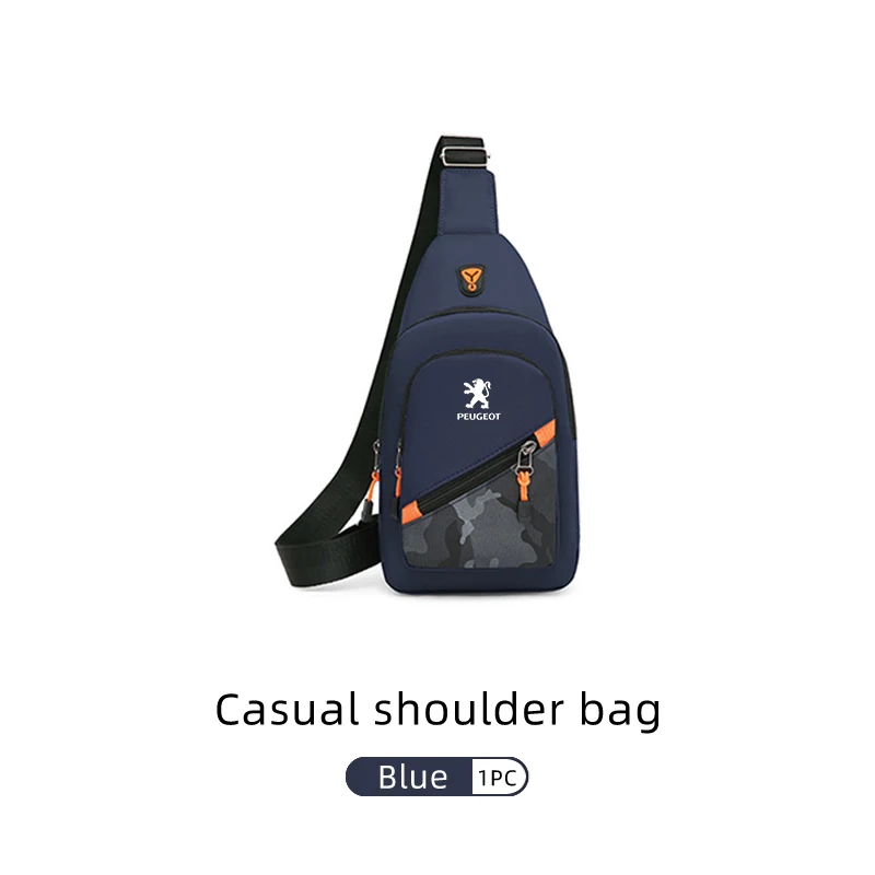 

Камуфляжная мужская сумка через плечо с логотипом автомобиля, нагрудная сумка через плечо для Peugeot 206 307 308 3008 207 208 407 508 2008 5008