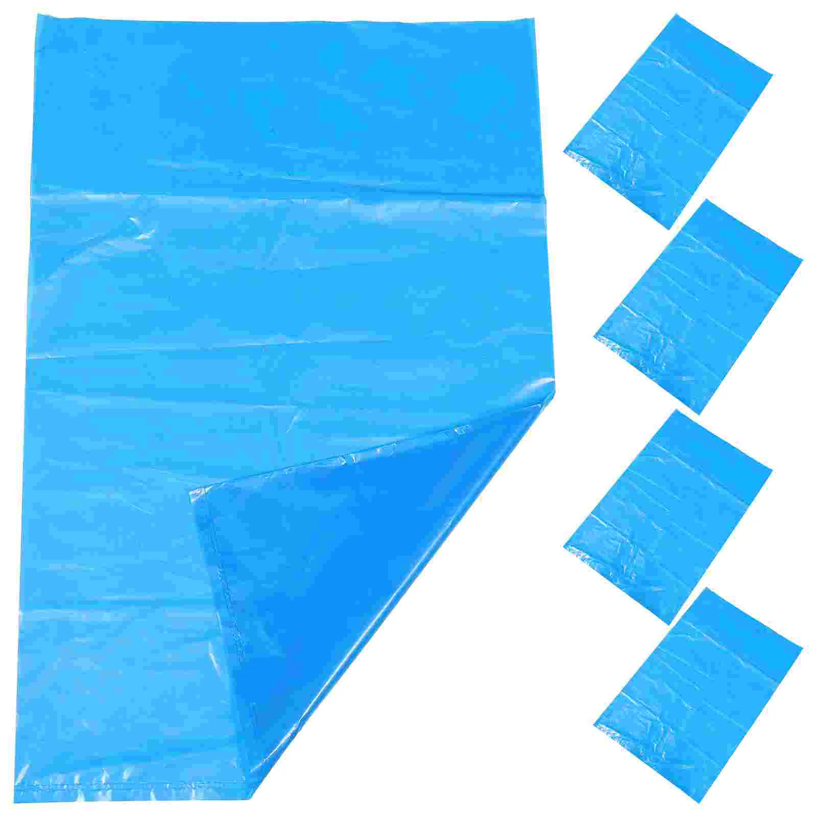 

5 Pcs Durable Corn Storage Bags Fermentation Stackable Multi-use Plastic Straw