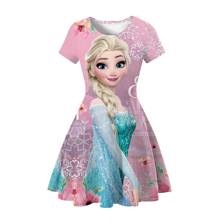 Платье Принцессы Disney Холодное сердце вечерние чное платье для девочек одежда