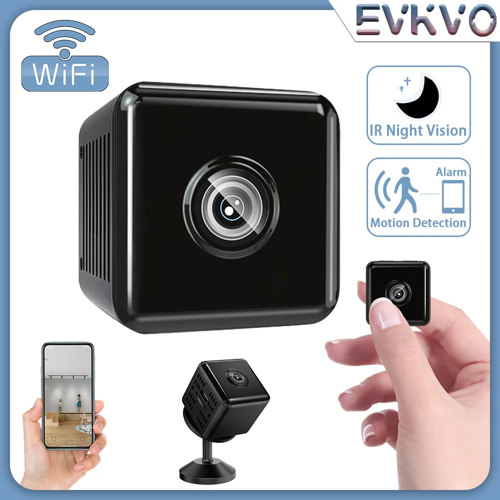 

1080P Mini Camera Small Camcorder Infrared Night Vision Micro Cam Motion Detection Video Recorder Built In Battery Mini Camera