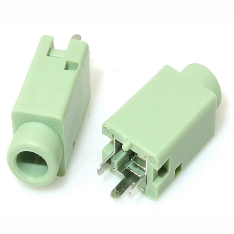 Женская розетка питания 3 5 гнездо для наушников с 3-контактным разъемом диаметром