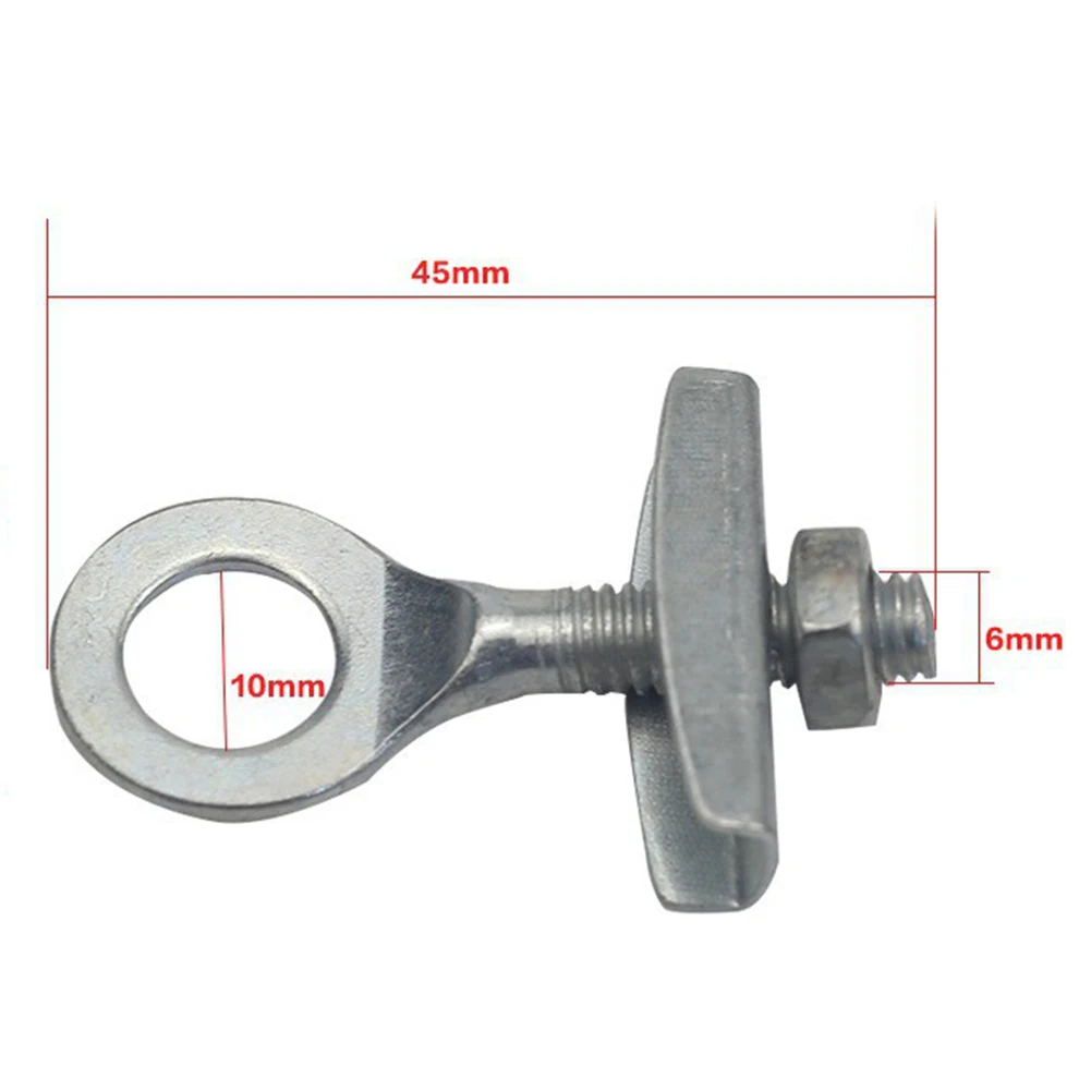 

Brand New Chain Adjuster Chain Regulator Silver Tensioner 35/40/45mm 5pcs ATV Dirt Bike Scooter Parts Easy To Use