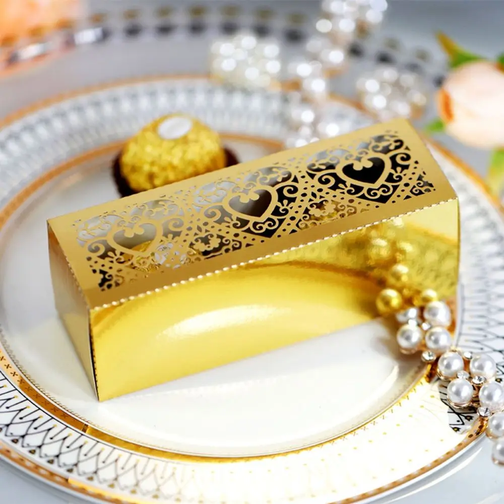 

Colorful DIY Papery Wedding Small Candy Boxes Hollow Out Chocolate Box Party Supplies