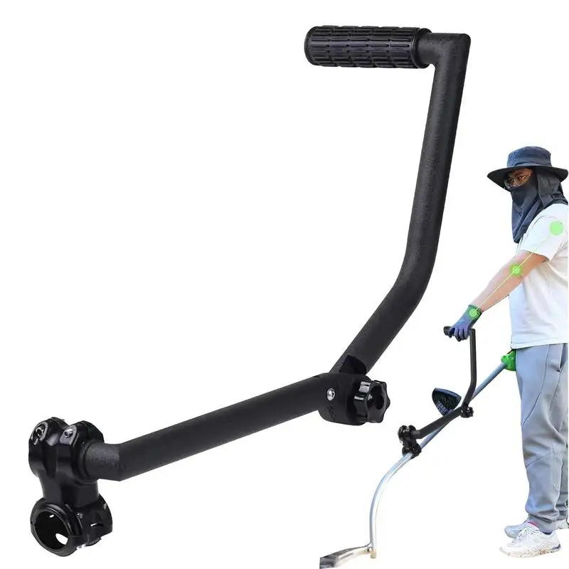 

Ручка-триммер из алюминиевого сплава, легкая ручка для стрижки газона, расширенные аксессуары для ухода за газоном, для парков, улиц, ферм, площадок