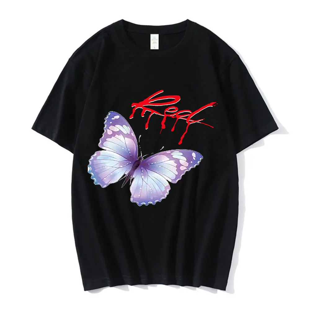 

Whole Lotta Red Music Rap Playboi Carti Vintage Hip-Hop Oversized T Shirt Men Short Sleeve Cotton T-Shirts Summer Casual Tees