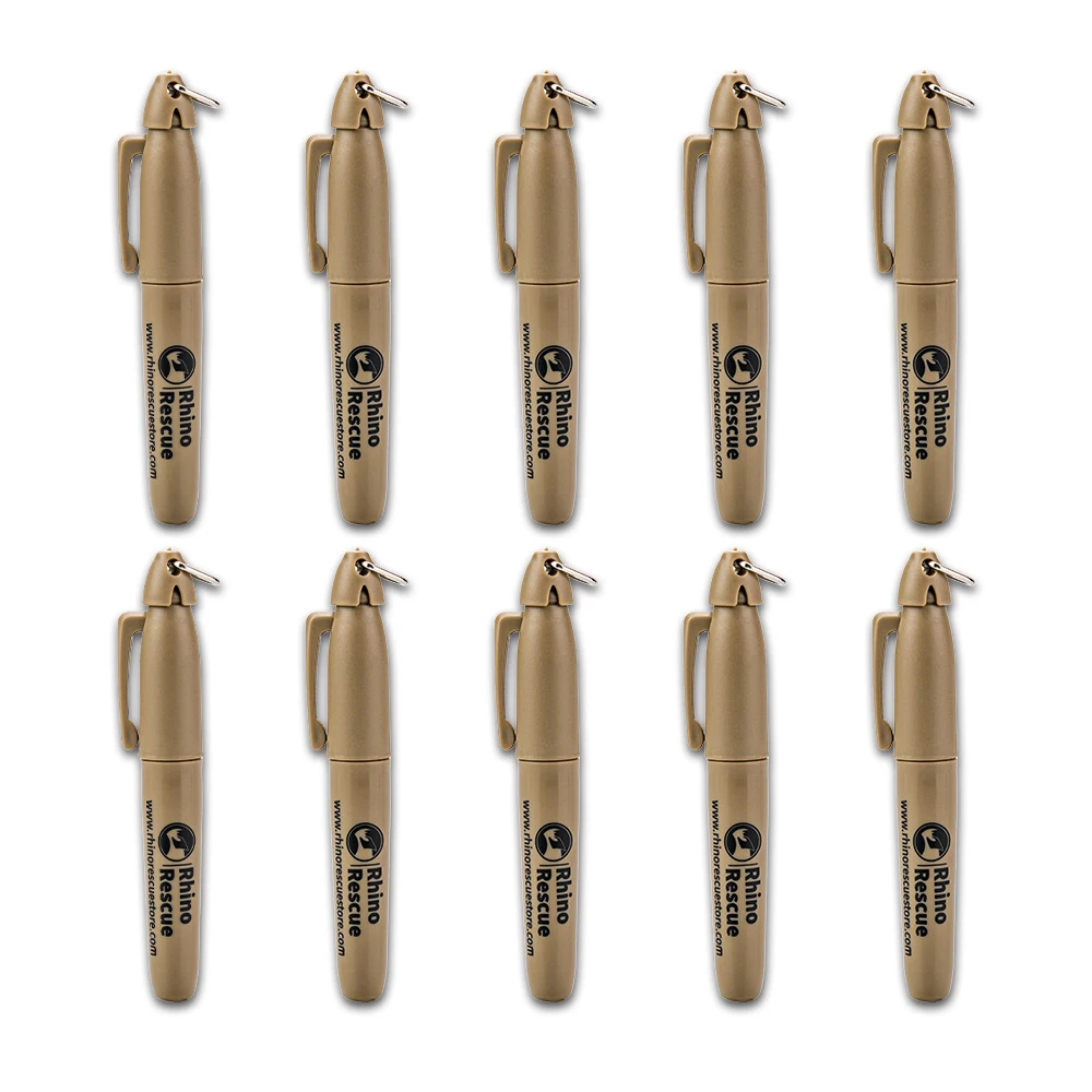 

Перманентные маркеры Rhino Rescue, Fine Point, черные, 10 шт.