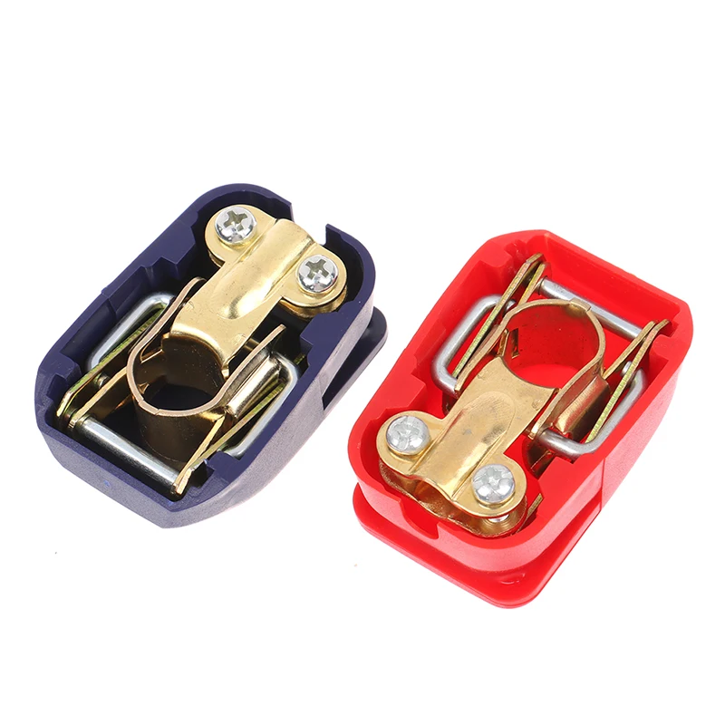 

Universal 1 Pair 12V Quick Car Battery Terminals Clamps for Car Caravan Boat Motorcycle Car-styling Car Accessories