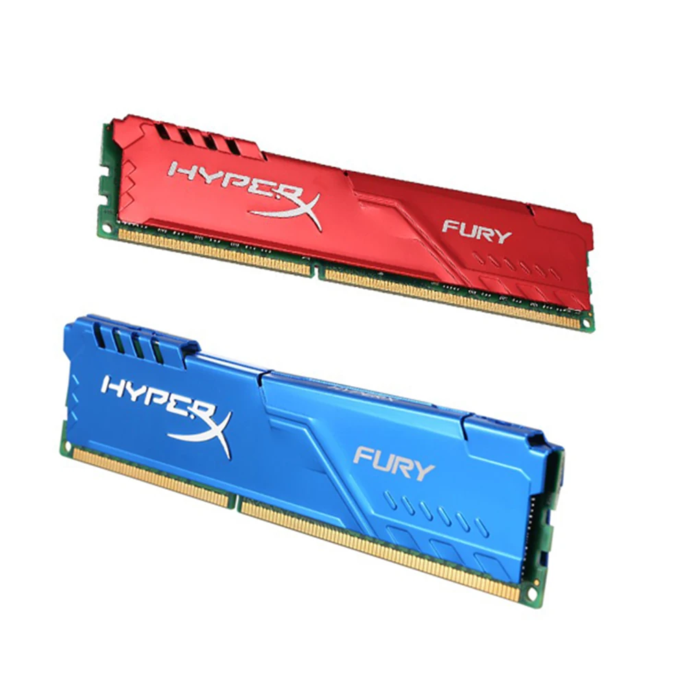 

Aluminum Cooling RAM Heatsink Radiator for AMD Intel Desktop DDR DDR2 DDR3 DDR4 Ram Memory Cooler, Red+Blue