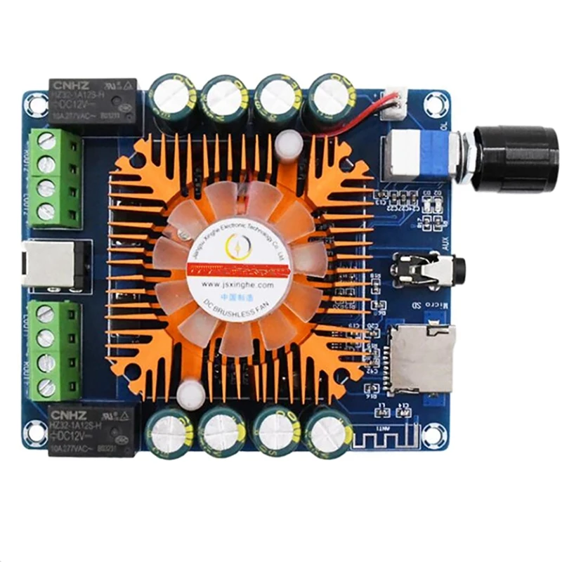 XH-A393 50 Вт S 4 аудио переоборудованная плата цифрового усилителя мощности Bluetooth TDA7388