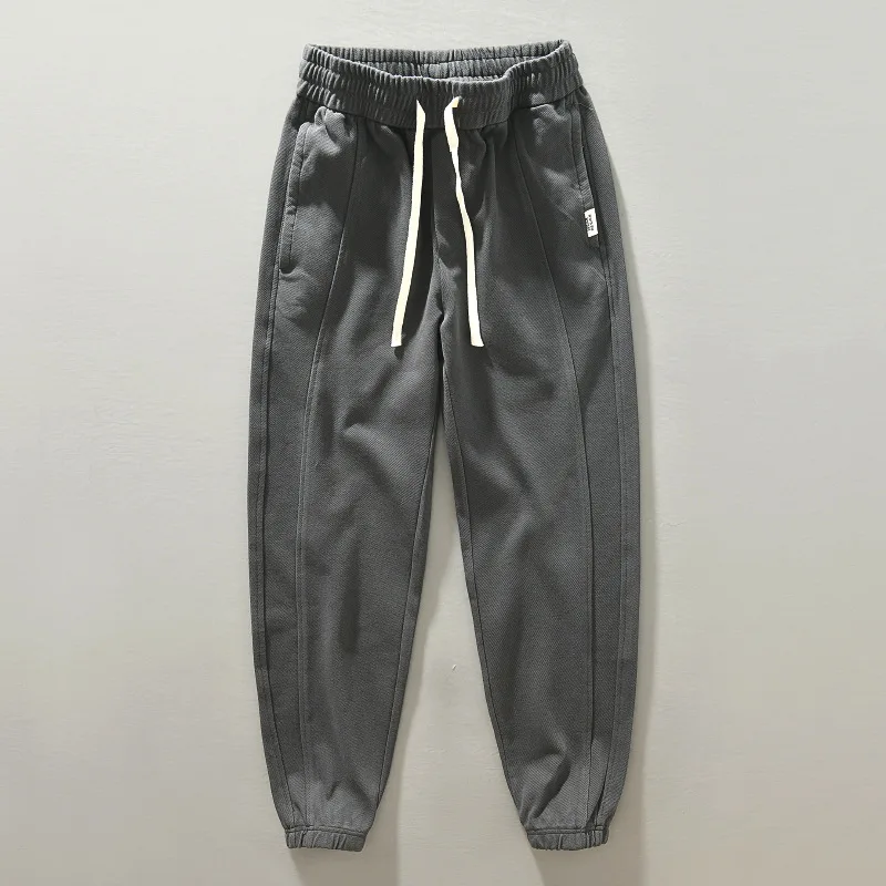 Новинка 5531 модные мужские базовые спортивные брюки однотонные свободные для