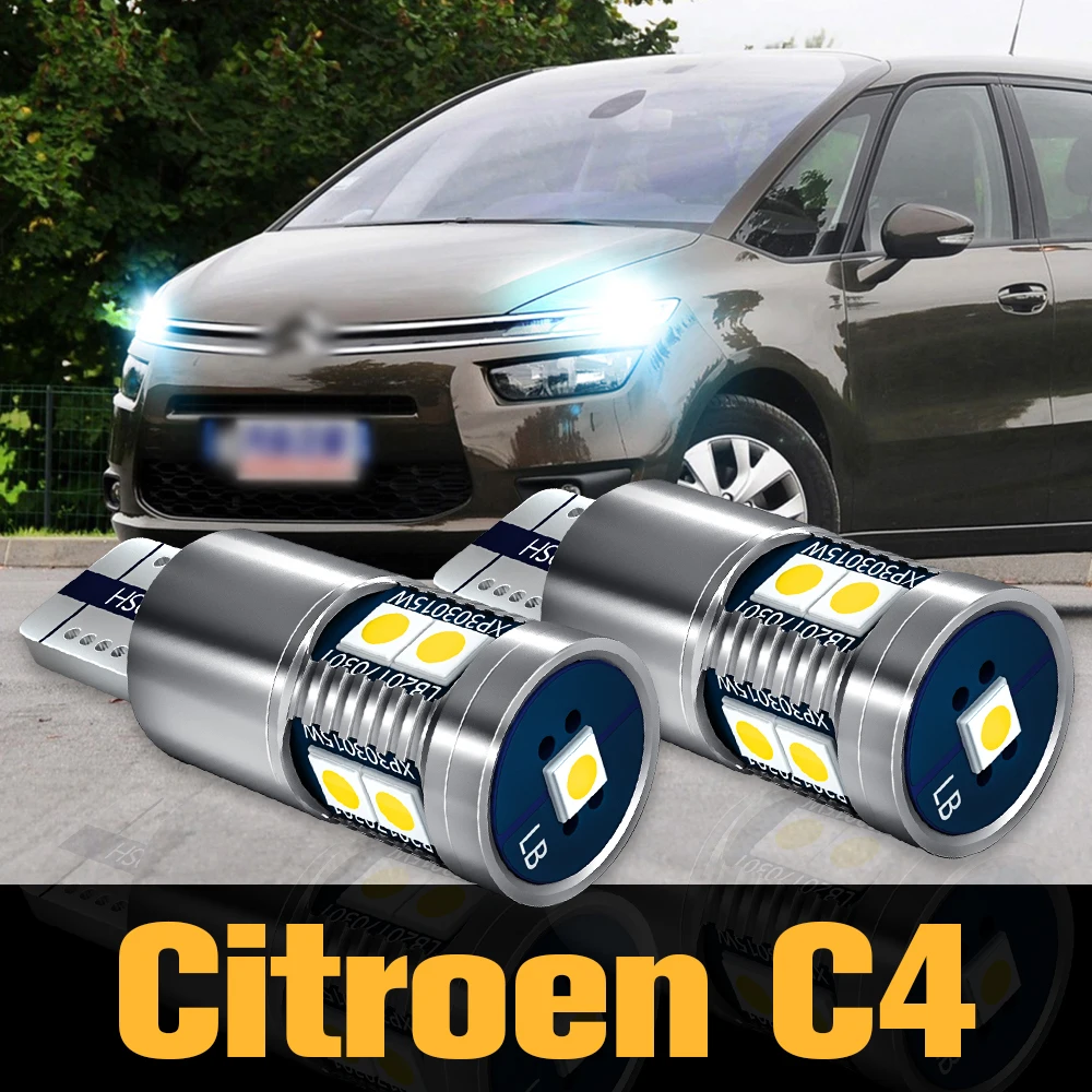 

2x Canbus LED Clearance Light Parking Lamp Accessories For Citroen C4 Aircross 2004 2005 2006 2010 2011 2012 2013 2014 2015 2016