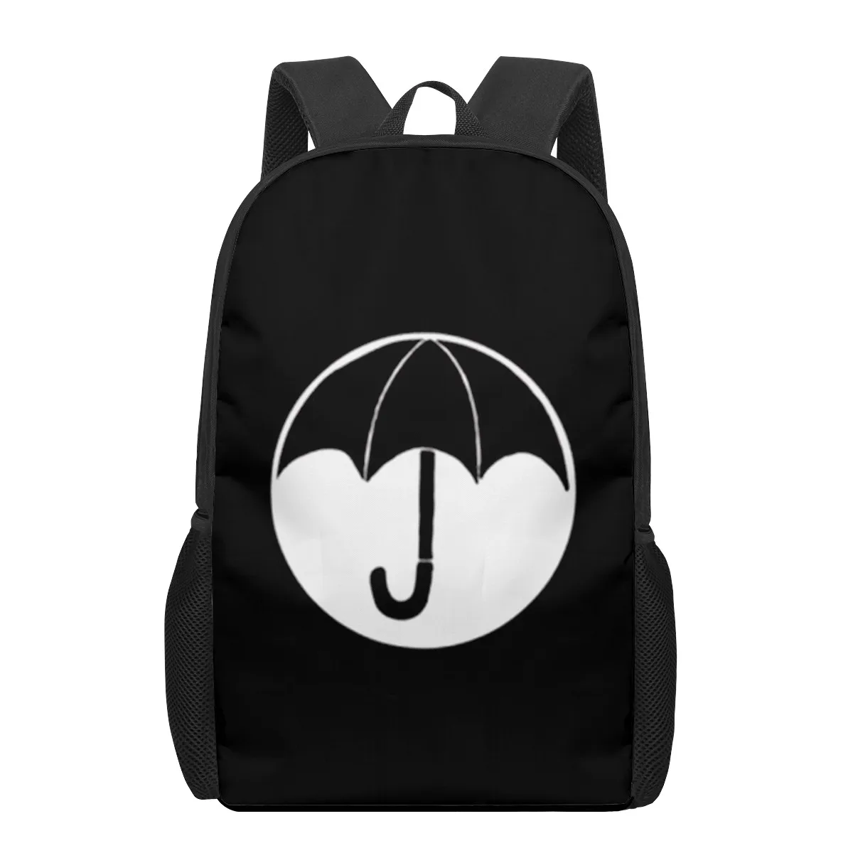 The Umbrella Academy Print Student Book Bags for Kids Boys Girls Backpack Children School Bag Mochilas 16inch Bookbags Satchel