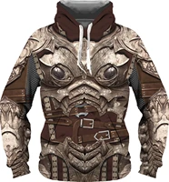 new medieval armor 3d print hoodie mens casual funny long sleeve t shirt men women fashion sweatshirt casual harajuku hoody pul