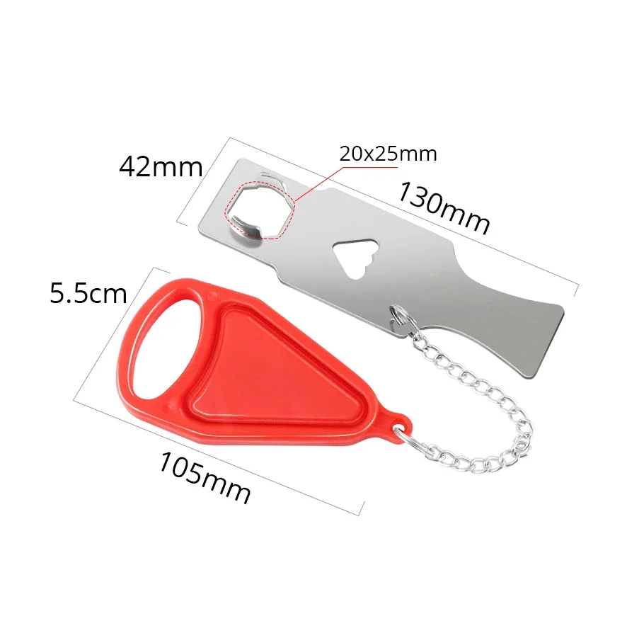 KAK Портативный Дверной Замок Без Ключа Противоугонная Безопасность Для