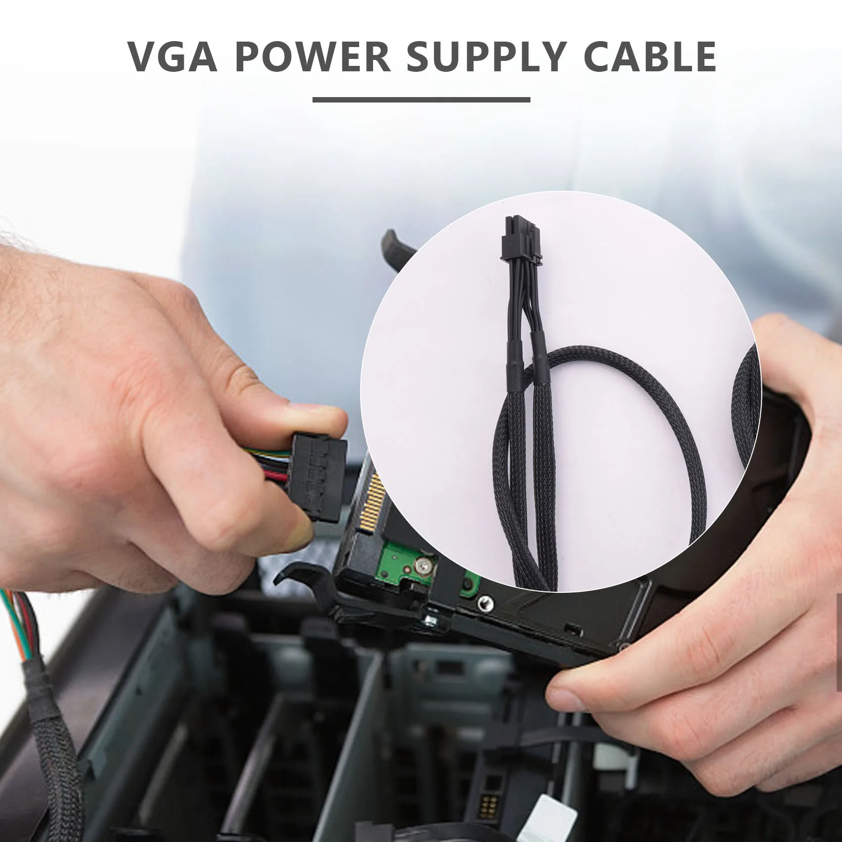 2 упаковки 8-контактный двойной 6-контактный PCIE VGA кабель питания для EVGA Supernova G2 G3 G5