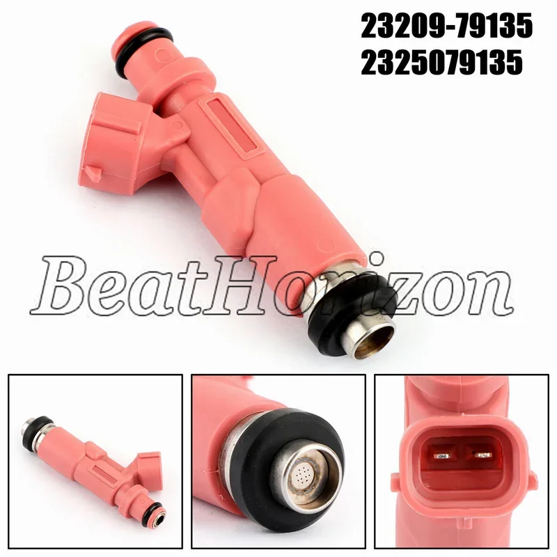 23250-75080 Новые топливные форсунки 23209-75080 23209-79135 Автозапчасти для Toyota 4Runner Tocoma 2.4 L4 Prado