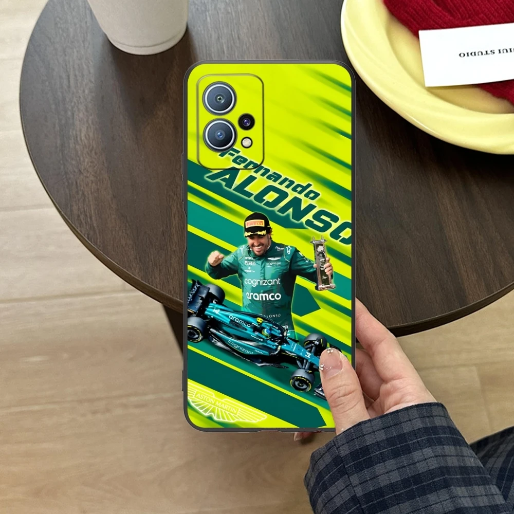 F1 Фернандо Алонсо Чехол для мобильного телефона Huawei P60 P50 P40 P30 P20 P10 P9 P8 Pro Lite Plus
