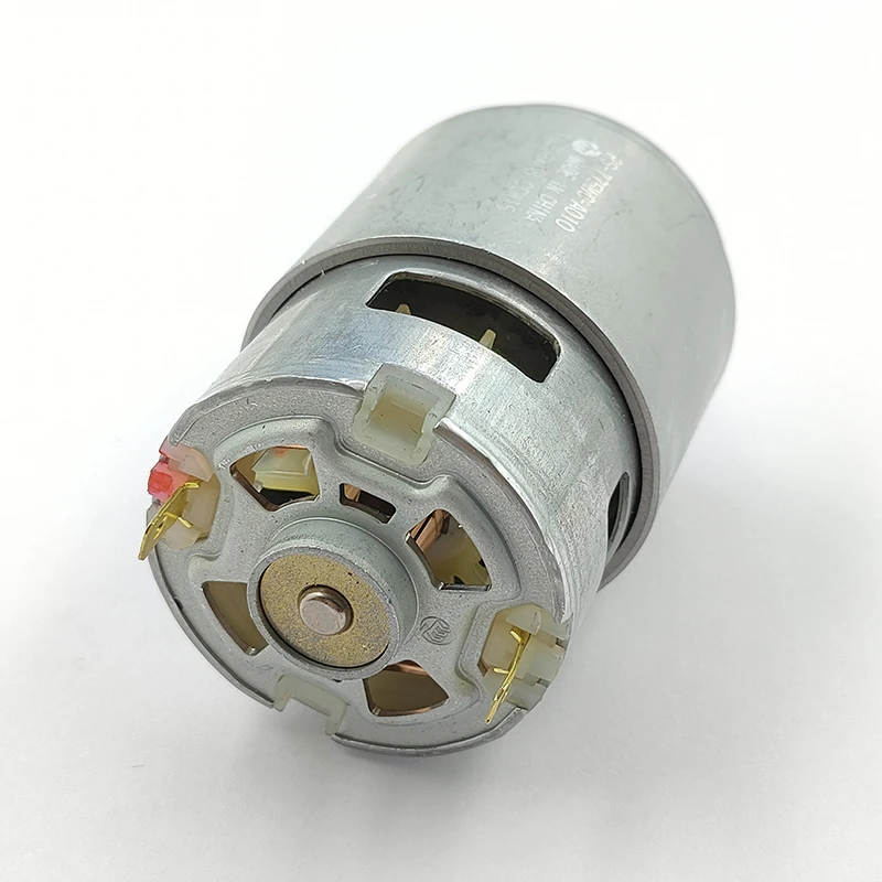 Фото Высокоскоростной электродвигатель MABUCHI RS-775WC-A010 CCW15 42 мм, 775, 12-18В, 20000 об/мин, с валом 5 мм, для электроинструментов и дрелей №1