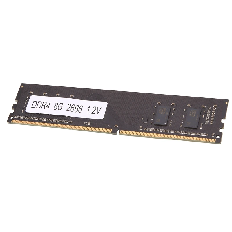 

DDR4 8GB 2666Mhz Memory Ram PC4-21300 Memory 288Pin 1RX16 1.2V Desktop RAM Memory For Desktop PC