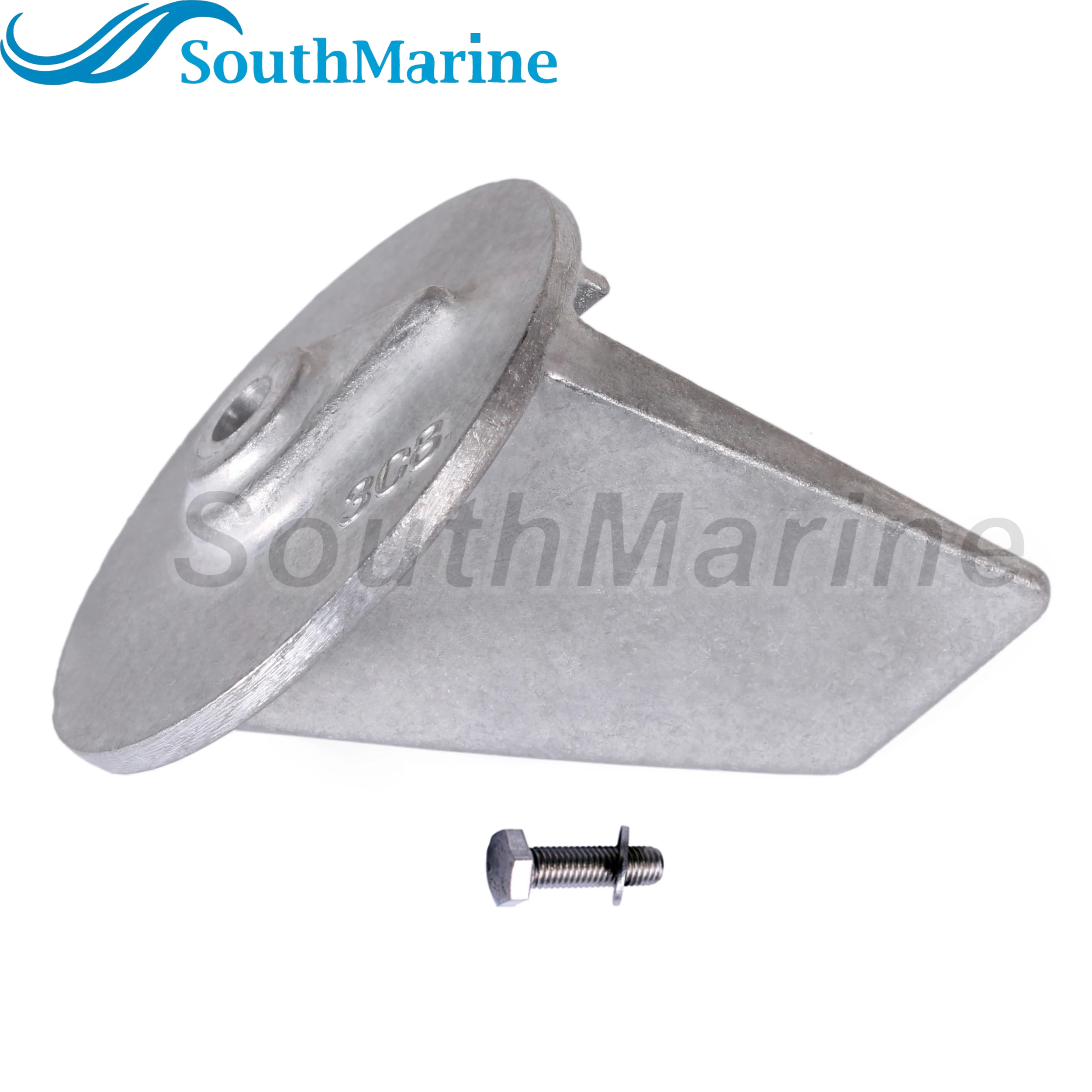 Фото Лодочный двигатель 3C8-60217-1/0 3C8602171/0 3C8602170M 3C8602171M, анод Trim Tab для Tohatsu для Nissan 25HP 30HP 40HP 50HP №2