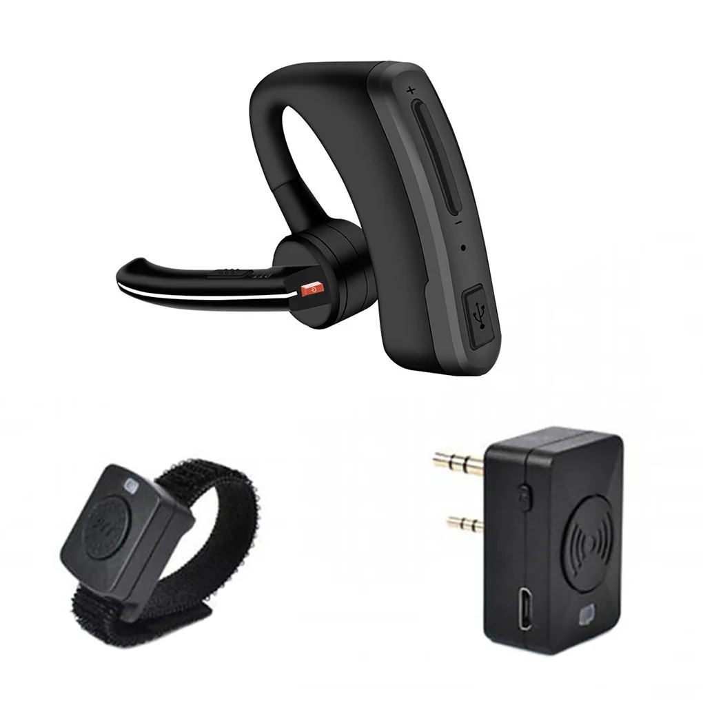 

Walkie Talkie Wireless Headset Radios Parts Simple Clear Sound Making Headphone Component Two Way Radio Earpiece