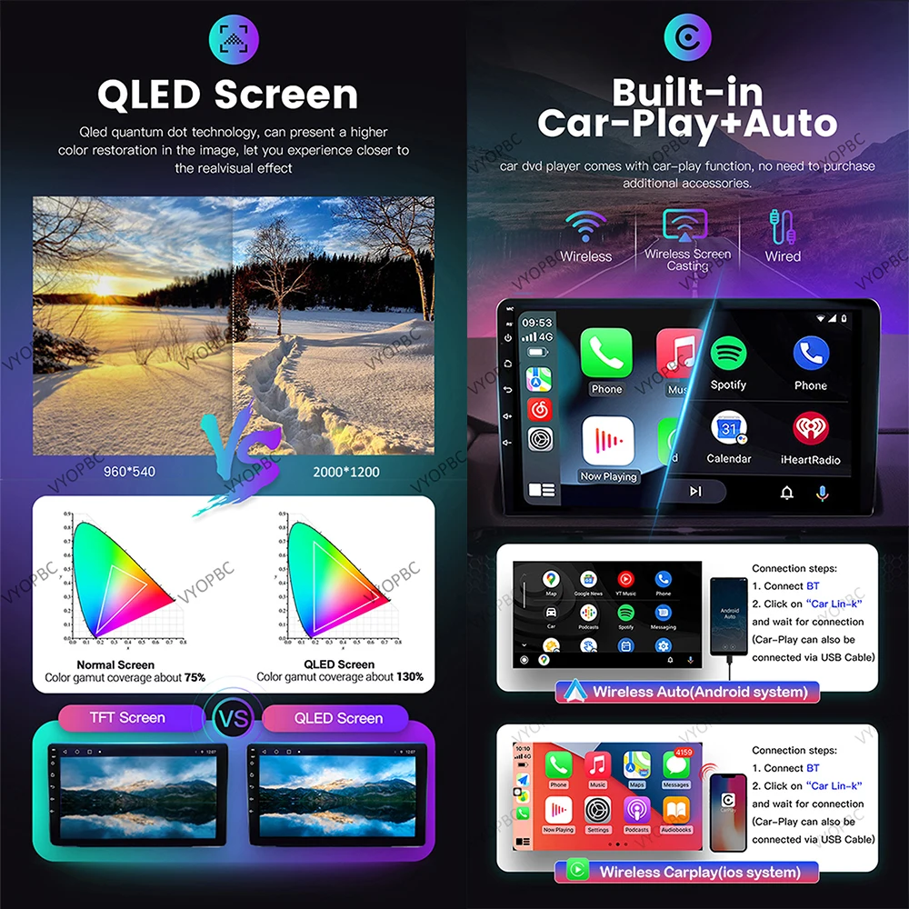 Автомобильное радио Android 14 для Suzuki Baleno 2016 2017 2018 2019 мультимедийный плеер стерео GPS