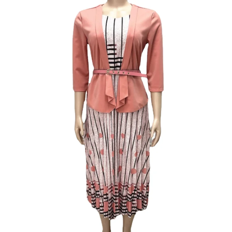 

Dashiki Print African Dresses For Women Turkey Office Ladies Wears 2023 Summer Party Gown Africa Clothing Nigerian Dress