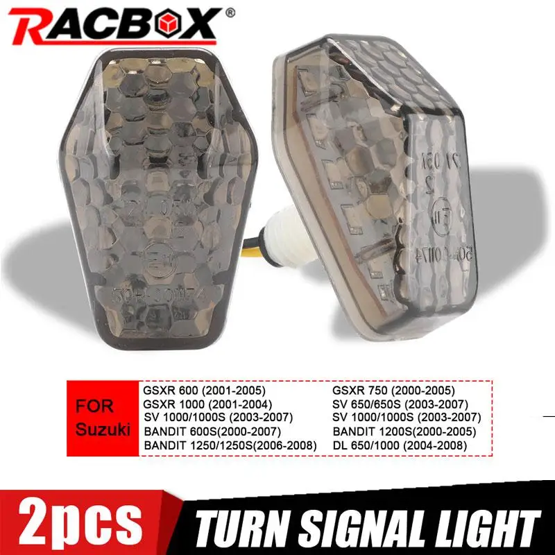 10 мм мотоциклетные фонари поворота фонарь для Suzuki GSXR 600 750 1000/SV 650S 1000S/Bandit 600S 1200S 1250S