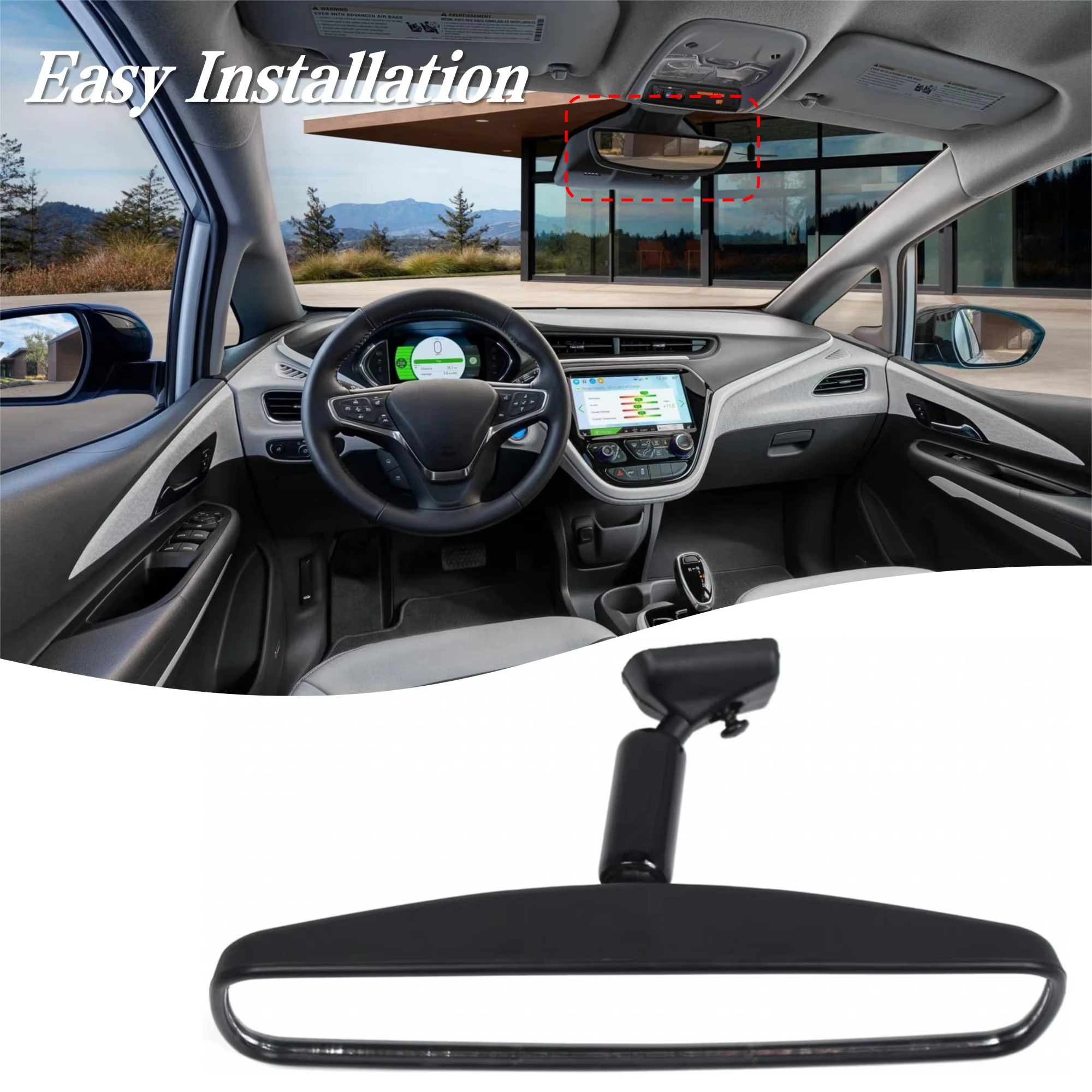 Внутреннее зеркало заднего вида для Chevrolet Cruze Buick Encore Cadillac широкоугольное