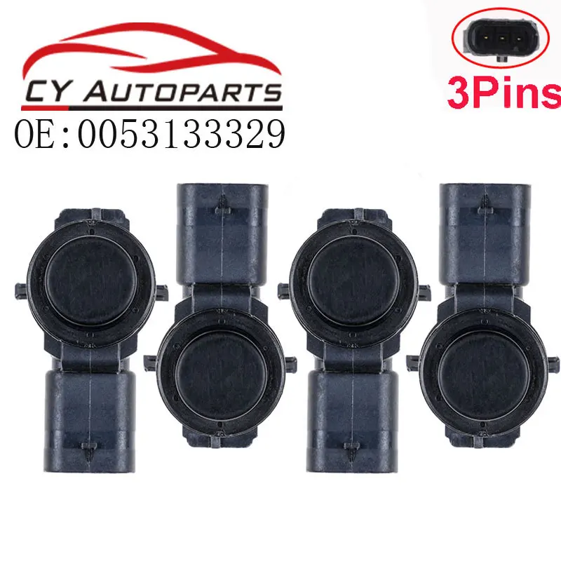 

4 шт. новый датчик парковки PDC для Chrysler Fiat Jeep 0053133329 0263023831