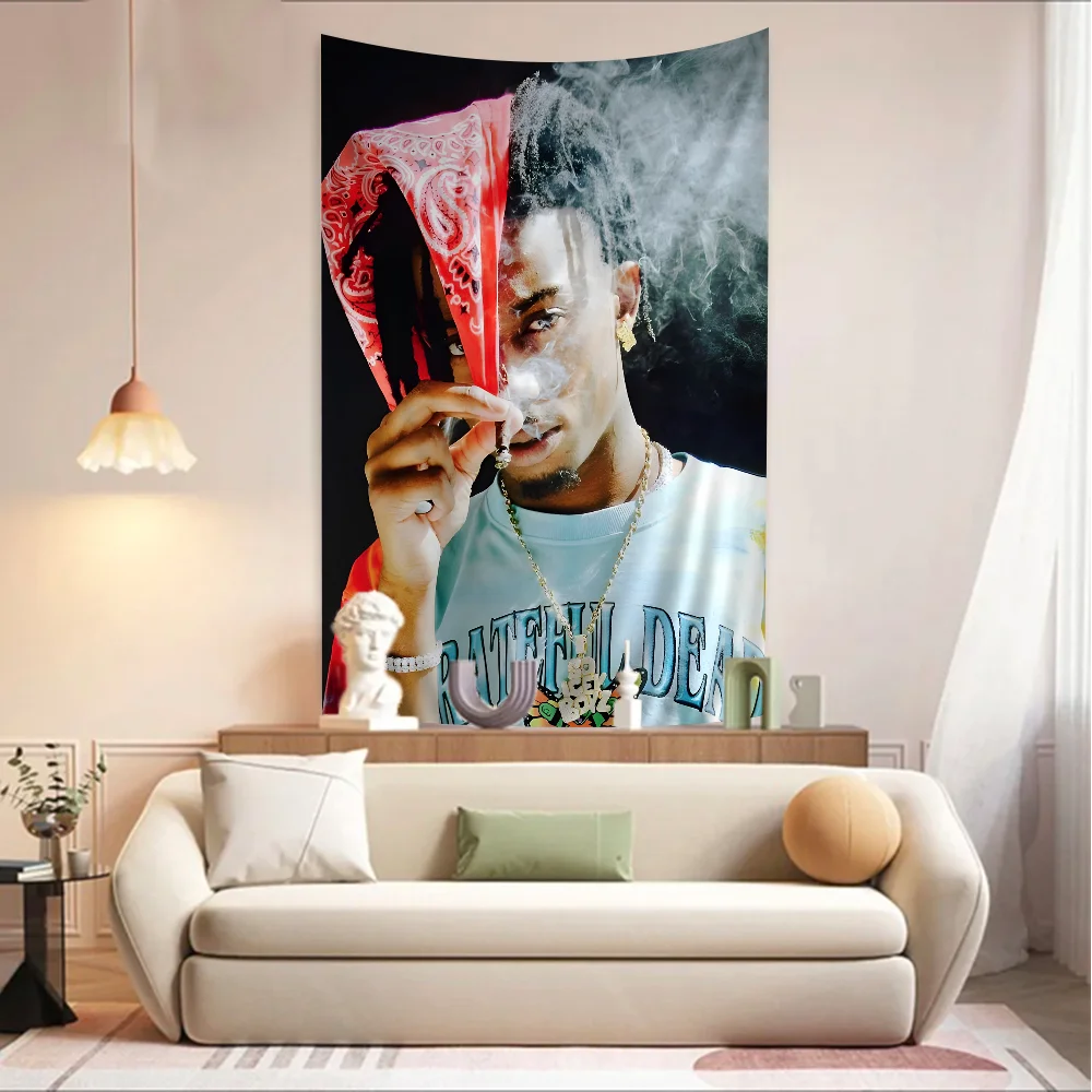 P-Playboies-C-Carti музыкальная звезда висящий богемный гобелен для гостиной домашний