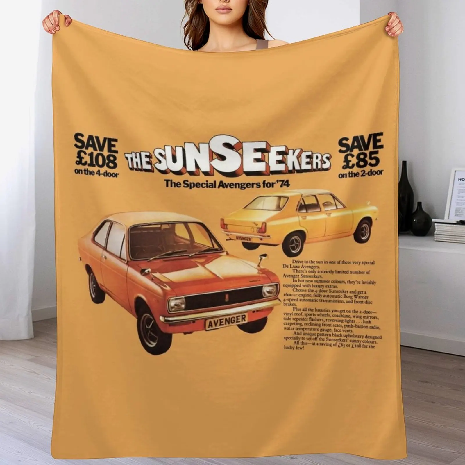 Одеяло HILLMAN AVENGER SUNSEEKER декоративное одеяло постельное белье одеяла