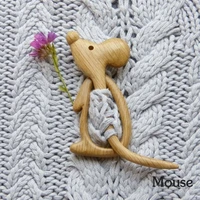 handmade wooden brooch pin brooch pin with wooden animal pattern funny cute shawl pin scarf buckle clasp pin jewelry cartoon pin
