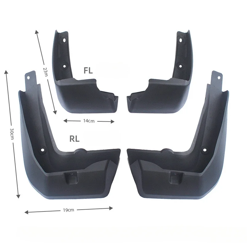Брызговики подходят для Honda Fit Jazz 2018-2019 брызговики шин аксессуары защиты колес 4x