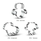 1 шт. форма для печенья в форме овечки, нержавеющая сталь, кухонная утварь, резак для печенья, украшение для выпечки, кондитерские инструменты для моделирования, штамп для печенья