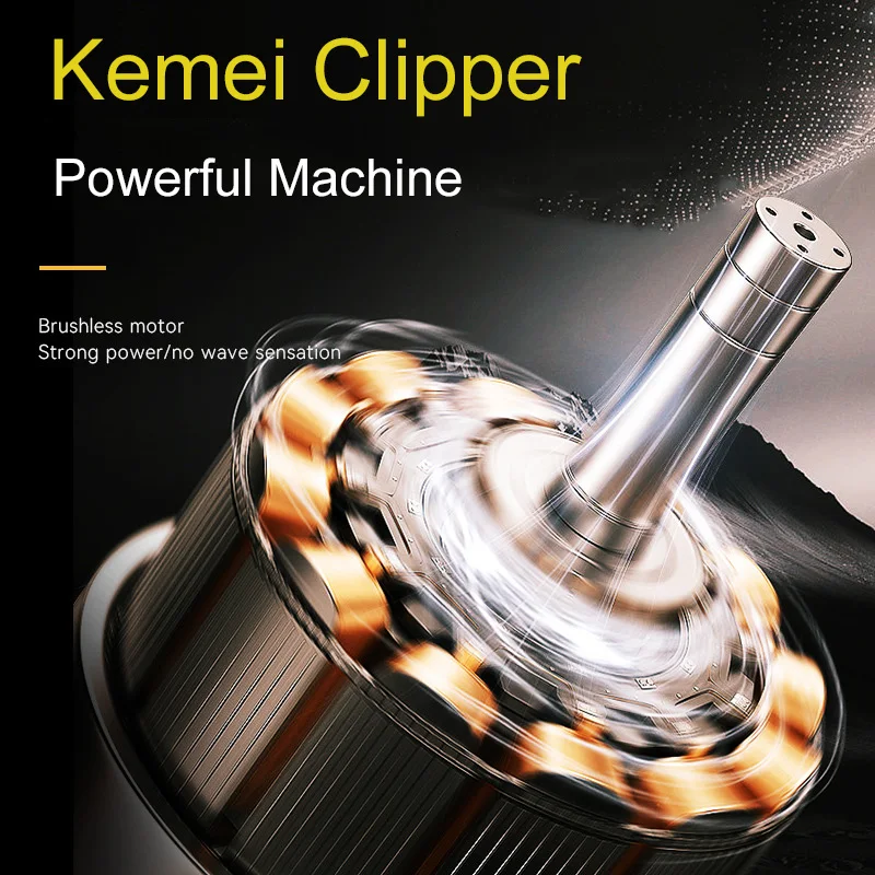 Kemei KM-1855 Машинка для стрижки волос Профессиональный электрический